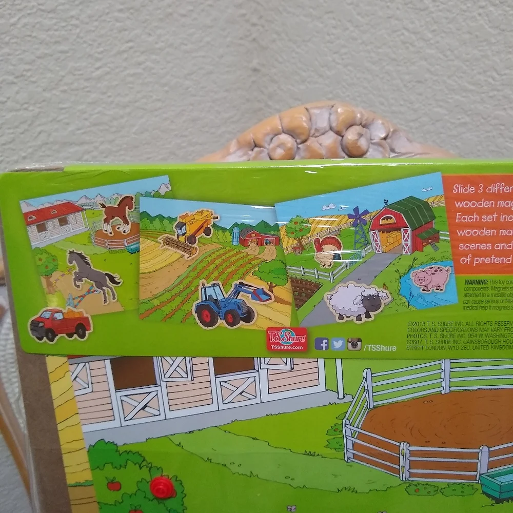 Wooden Magnetic Play Board